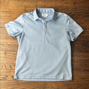 Ministry of Supply Light Blue Atlas Air Dress Shirt, Large